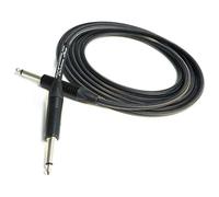 Premium Braided Guitar Cable, Techflex Coloured Braid, Van Damme and Neutrik (5cm, Graphite)