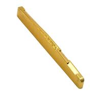 Premium Brass Acoustic Guitar Saddle Bridge Nut Pack for Enhanced Sound Clarities and Stable Tuning in Folk Guitars Folk Guitar Bridge