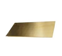 Premium Brass Foil Plate for Jewelry Making - 1.2-6mm Thick Brass Foil Sheets, Exceptional Strength, 1pc(2.5 * 100 * 150MM)