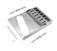 Premium Brass Guitar Bridge with Adjustable Saddles for Enhanced Tuning Stability Modern Guitar Bridge
