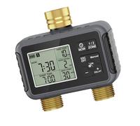 Premium Brass Irrigation Timer Two Different Segments Adjustable Time From 1 to 360 Minutes Battery Operated Garden Timer