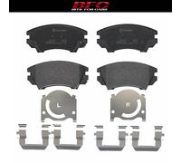 Brembo Brake Pads P59055 Front with Anti-Squeak Plate – Fits Bentley Chevrolet Opel Saab