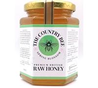 Premium British 100% Raw Honey - Multifloral Natural Honey - British Runny Honey from local Bees - 400g Raw Honey, Lightly Sweet & Never Blended - Delicious on Toast, Soothing in Drinks
