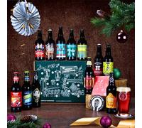 Premium British Real Ale 12 Days Of Christmas Beer Gift Set - Mixed Taster Selection - 12 x 500ml Bottle Pack - Premium Authentic Beer by UK Craft Breweries - Christmas 2025 Advent Calendar