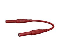 Premium Bronze DAD Wire 4MM Double Female Conclusions 60V Direct Current Rating Secure Welded Associations Laboratory Electrical Probes Double Head Clients