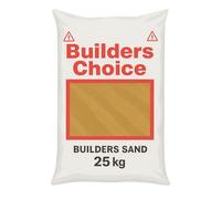 Premium Builders Building Sand 25kg - Suitable For Brick Laying Paving Flagging Pointing Landscaping Sub Base Prep Construction Lawn Maintenance Drainage Projects - 1 Pack 25kg