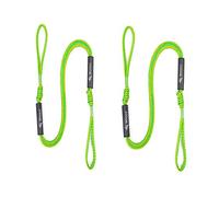 Premium Bungee Dock and Anchor Line Stretches 4-5.3 ft-Absorbs Shock to Cleats, Docks, Pylons, and Anchors. Reduces Pull for Your Boat, SeaDoo，Pontoon, PWC, Jet Ski, Kayak (Green-2pcs)