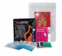 Premium Burns First Aid Refill - Small Portable Refill Containing Burns Gel, Dressings and More