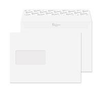 PREMIUM Business C5 Envelopes White 229 (W) x 162 (H) mm Window 120 gsm Pack of 500