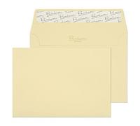 PREMIUM Business Envelopes C6 162 (W) x 114 (H) mm Adhesive Strip Cream 120 gsm Pack of 500