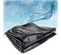 Premium Butyl Rubber Garden 10.5 * 6M Fish Pond Edging Film for Outdoor Koi Ponds Reservoirs Fountains Waterproof Underlay for Landscaping and Water Flow Control Black, Djldyfg, Black, 8.5 * 12M/2