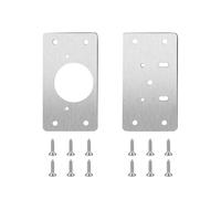 Premium Cabinet Hinge Repair Plate Kit - Soft-Close Hidden Hinges for Kitchen & Bathroom Furniture(8pcs)