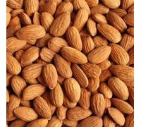 Premium California Raw Almonds, Natural Whole Nuts, Rich in Protein and Vitamin E, 0.450kg Pack for Snacking and Baking + 50g Free Pure and Raw Honey from our own Farm