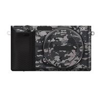 Premium Camera Vinyl Wrap Sticker Protective Film Skin Body Protector Coat Photography Accessories for Sony A6100 Alpha 6100(Field Camouflage)