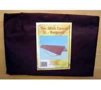 Premium Canvas Burgundy Caravan Hitch Cover