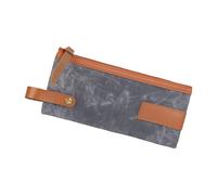 Premium Canvas Pencil Organizers for Classroom Essential Multiple Section Design Heavy Duty Materials Youth Canvas Pencil Case