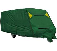 Premium Caravan Cover Green - 4Ply, Water resistant, Breathable (XLarge 21-23ft)