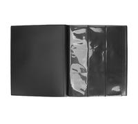 Premium Card Binder 9 Pocket Trading Card Album 360 Side Loading Black Display Holder Durable PP Material Storage For Collectors Enthusiasts 20 Pages Included