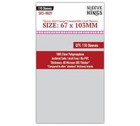 Premium Card Sleeves - Space Alert Large (67mm x 103mm) 110 Sleeves per Pack