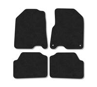 Premium Carpet Tufted Car Mats for Kia E-Niro (2019-2022) Black Trim Velour Tailored Upgraded Comfort Enhanced Durability Water-Resistant Anti-Slip Hand-Finished with Clips