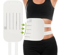 Premium Castor Oil Pack Wrap Kit - Reusable Stomach Wrap with Secure Buttoned Belt - Castor Compress for Liver Detox, Constipation Relief & Sleep Aid (Oil Not Included)