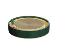 ＡＷＨＡＯ Premium Cat Scratcher Lounge Bed with Interactive Ball Track Design for Cats, Green
