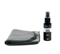 Premium CD Cleaner Cloth Kit - Compact Disc CD-DVD Cleaning Fluid and Microfiber Towel Anti-Static Glove Set