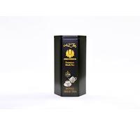 Premium Ceylon black Tea - Triangular Tea Bag - hexagonal caddy - Pesticide free -Caffeine-Free - Made of the finest tea leaves from Sri lanka and japan natural ingredients (Royal milk)