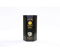 Premium Ceylon black Tea - Triangular Tea Bag - hexagonal caddy - Pesticide free -Caffeine-Free - Made of the finest tea leaves from Sri lanka and japan natural ingredients (Chamomile)