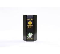 Premium Ceylon black Tea - Triangular Tea Bag - hexagonal caddy - Pesticide free -Made of the finest tea leaves from Sri lanka and japan natural ingredients (Jasmine)