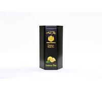 Premium Ceylon black Tea - Triangular Tea Bag - hexagonal caddy - Pesticide free -Made of the finest tea leaves from Sri lanka and japan natural ingredients (Lemon)