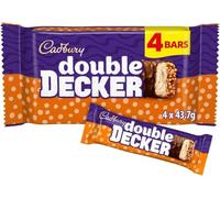 premium Chocolate 4 Bar Range - Premium Chocolate Gift For Any Occasion (Cadbury Double Decker Chocolate Bar 4 x 43.7g)