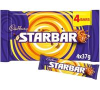 premium Chocolate 4 Bar Range - Premium Chocolate Gift For Any Occasion (Cadbury Starbar 4 x 37g)