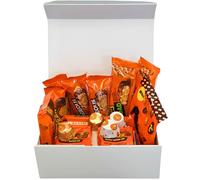 Premium Chocolate Gift Box - 16 Assorted American Candy in White Magnetic Box - Ideal for Father’s Day, Birthdays, Anniversaries & All Occasions