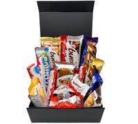 Premium Chocolate Gift Box - 22 Assorted Chocolates in Black Magnetic Box - Ideal for Father’s Day, Birthdays, Anniversaries & All Occasions
