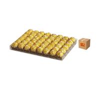 Premium Chocolate Pralines Collection, Fine Hazelnut Milk Chocolates, Gift Box 48 Count, Large Chocolate Box For Celebrations Birthdays, Christmas, Anniversary, Thank you Gifts.