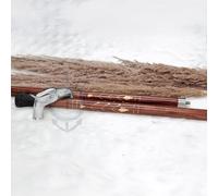 Premium Chromed Deluxe Walking Sticks | Rosewood Crafted Walking Cane With Solid Brass Chrome Decorative Bars | Walking Canes & Crutches | Nagina International (36 Inches, Eagle)