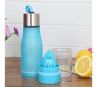 Premium Citrus Water Bottle Fruit Infuser/Squeezer - 650ml BPA-Free Juicer & Infuser Water Bottles for Fresh/Flavorful Hydration - Leak proof & Portable water infuser bottle for home/gym