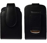Premium Classic Style Pouch case with Belt Clip for Tandem Diabetes Care T:Slim X2 Pump (Vertical/1/black)