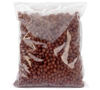 Premium Clay Pebbles For Plants: Multipurpose Growing Medium for Gardens, Hydroponics, Pots Drainage, Orchids, Terrariums, Expanded Clay Pebbles (5L)