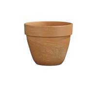 Premium Clay & Terracotta Plant Pots 18-21cm | Marbled Grey Natural Planter Pot