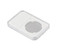 Premium Clear Acrylic Coin Display Case Fits Standard 38mm Size Coins Securely