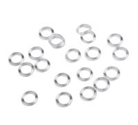 Premium Clear Plastic Rings for Roman Blinds, 11mm Diameter, Vertical Blinds Parts (50pcs)