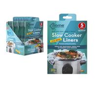 Premium Clear Slow Cooker Liners - (Pack of 5) - Heavy Duty Quality - Perfect Fit for All Slow Cookers