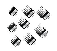 Premium Clipper Guards Professional Hair Cutting Guides Combs with Metal Clip, ，Compatible for WAHL， Most Clippers，8pcs/10pcs(8 pc)