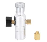 Premium CO2 Regulator Mini Compact Gas Pressure Controller for Home Brewing Beer Soda Water Maker Aluminium Brass Construction MFL 3/8 Inch Thread 0 150PSI Range with