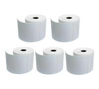 Premium Coated Direct Thermal Labels, 100mm x 150mm (4" x 6"), Self-Adhesive, for Zebra, MUNBYN, Rollo, TSC, Toshiba, Citizen, Direct Thermal Label Printer (Roll of 4x6 (2500 Label), 500/Roll)