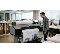 Premium Coated Inkjet 1 Paper Roll 90gsm - 914mm x 91m A0 Wide Format Plotter Paper - Matte White Water-Resistant CAD & Poster Printing - High-Resolution Colour & B&W - Compatible with HP Canon Epson