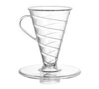 Premium Coffee Filter Cone V Styles Design Water Flows Control Ideal for Home Brewing Gift Spirals Wall Coffee Filter