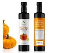 Premium Cold-Pressed Pumpkin Seed Oil - 100% Pure, Cold-Extracted for Maximum Flavor | Rich, Nutty Taste for Cooking & Finishing